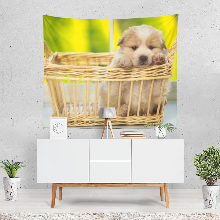 Dog Dogs Puppy 1 Tapestry