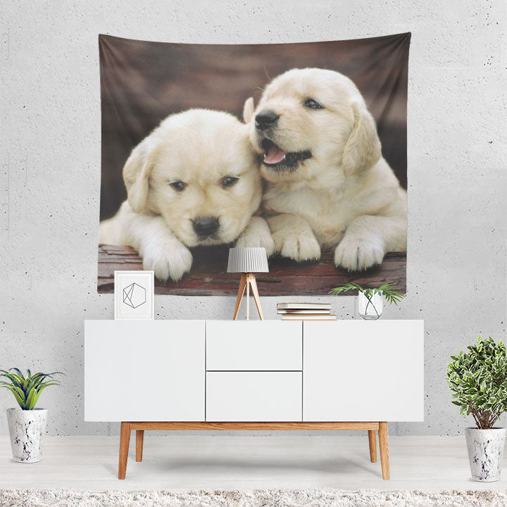 Dog Dogs Puppy Tapestry