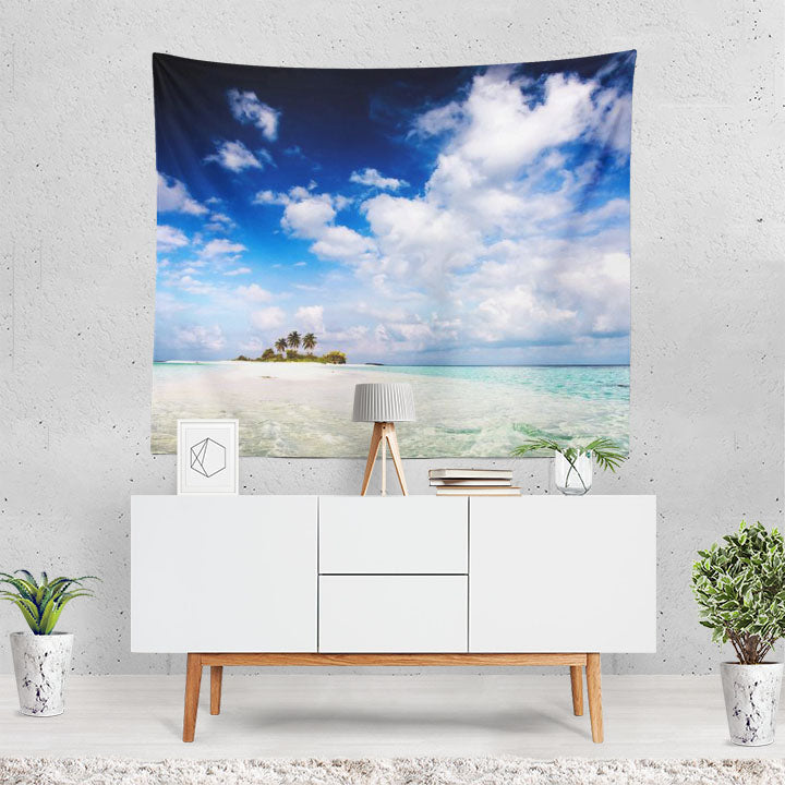 Earth Beach 3 Tapestry