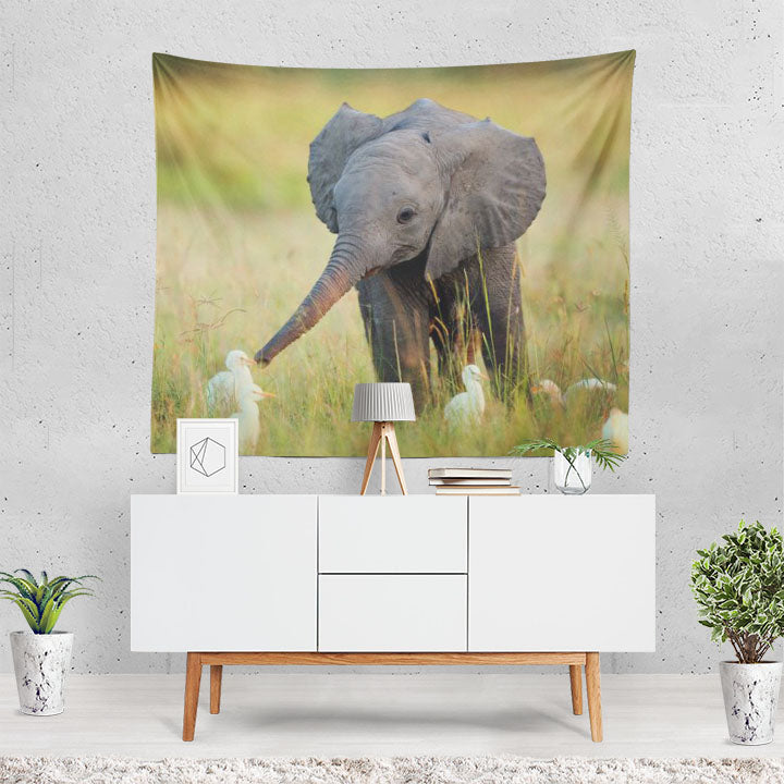 Elephant 15 Tapestry